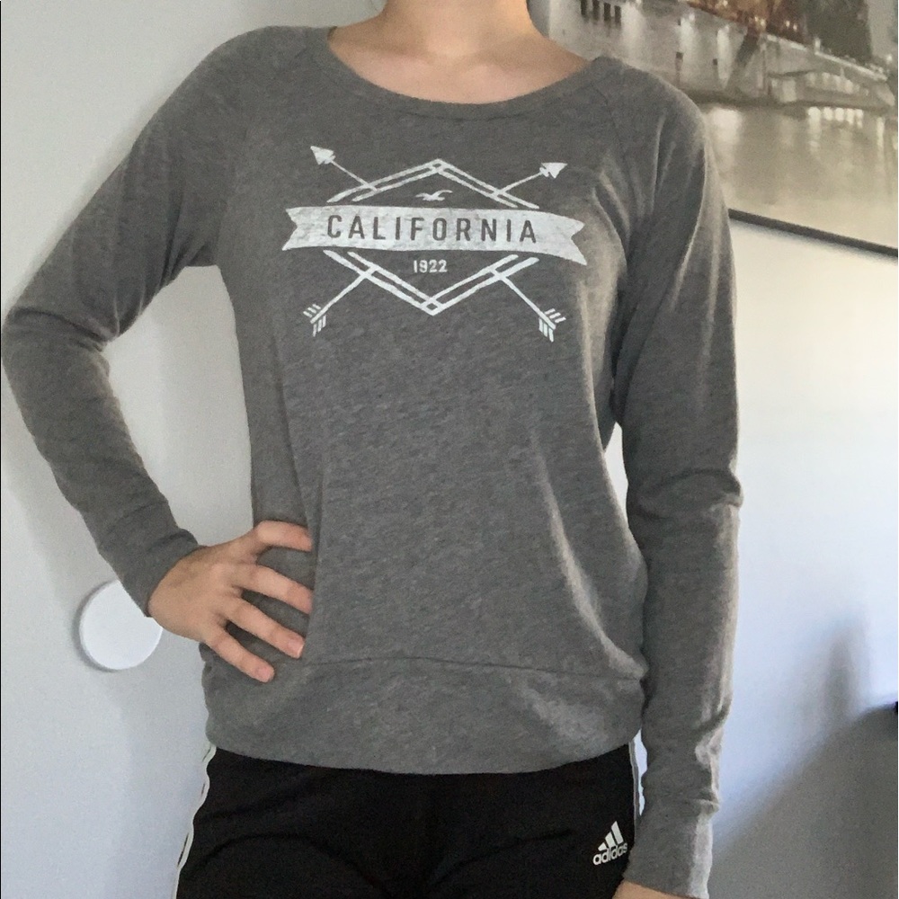 Grey Hollister long sleeve